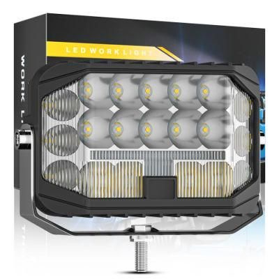 Dxz 3&quot; 5&quot; 7&quot; Inch 27LED 81W Driving Light High Power Combo Spot Beam DRL Lamp Auto Car Lights Marine Boat Offroad for Truck