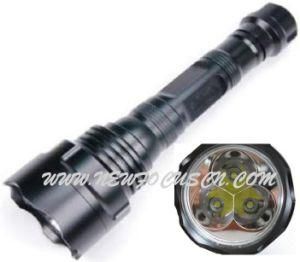 High Power 3*Xml T6 CREE LED Flashlight 3800lumens 2*18650 or 3*18650 Rechargeable Battery (YA0002-3T6)