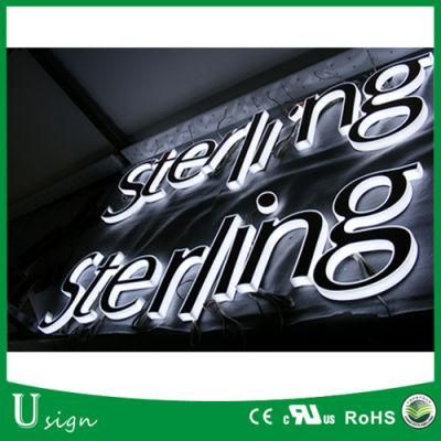 Outdoor Advertising 3D LED Letter Shop Name Wall Light Business Signage