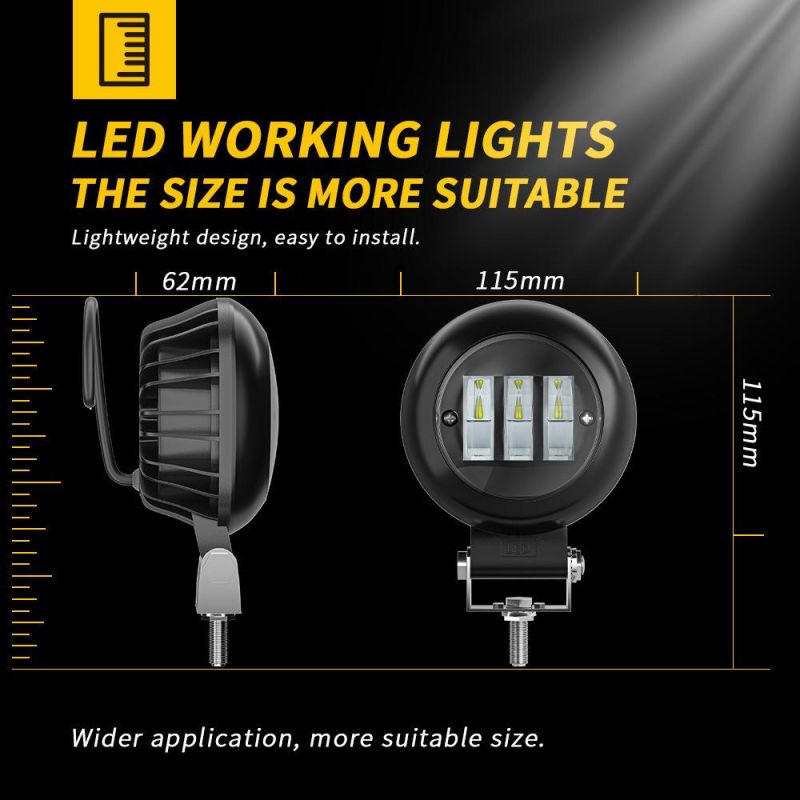 Dxz Direct-Selling 4.5inch 30W LED Lamp LED Spotlight Headlight Car Fog Light Motorcycle Tractors Driving