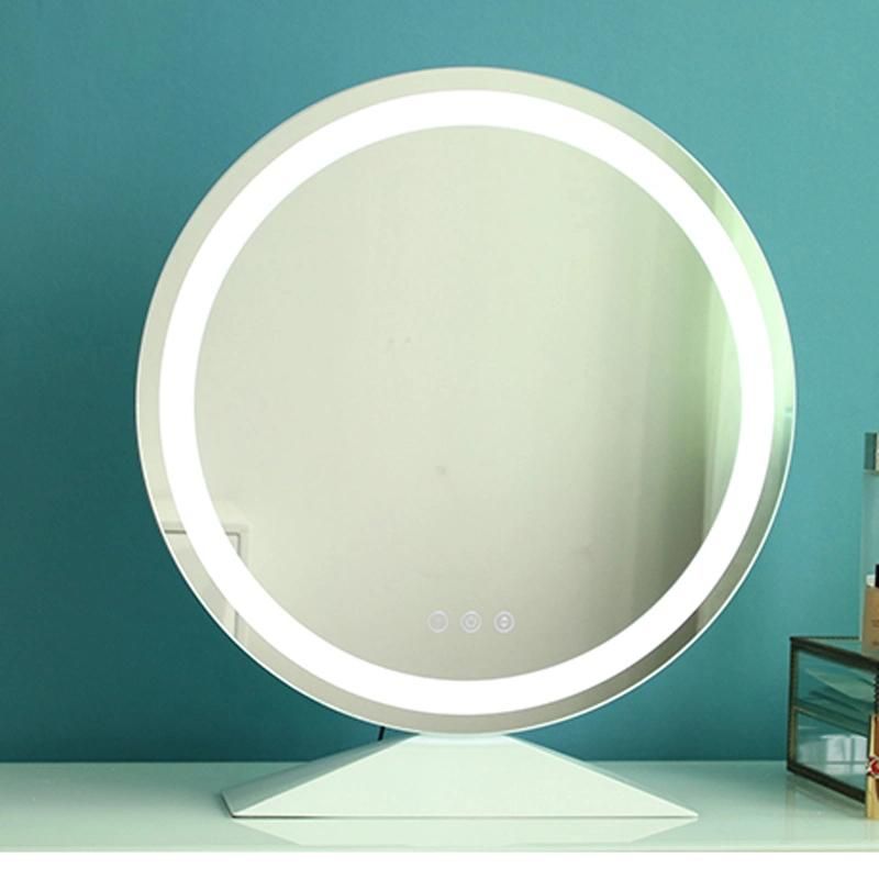Dressing Table Mirror LED Makeup Mirror Table LED Lamp Desktop Dresser Mirror Light