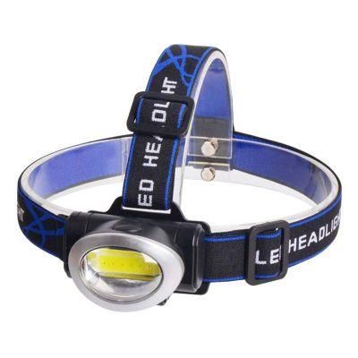 Goldmore9 Mini Portable 3*AAA Battery Operated Adjustable COB Headlamp Headlight