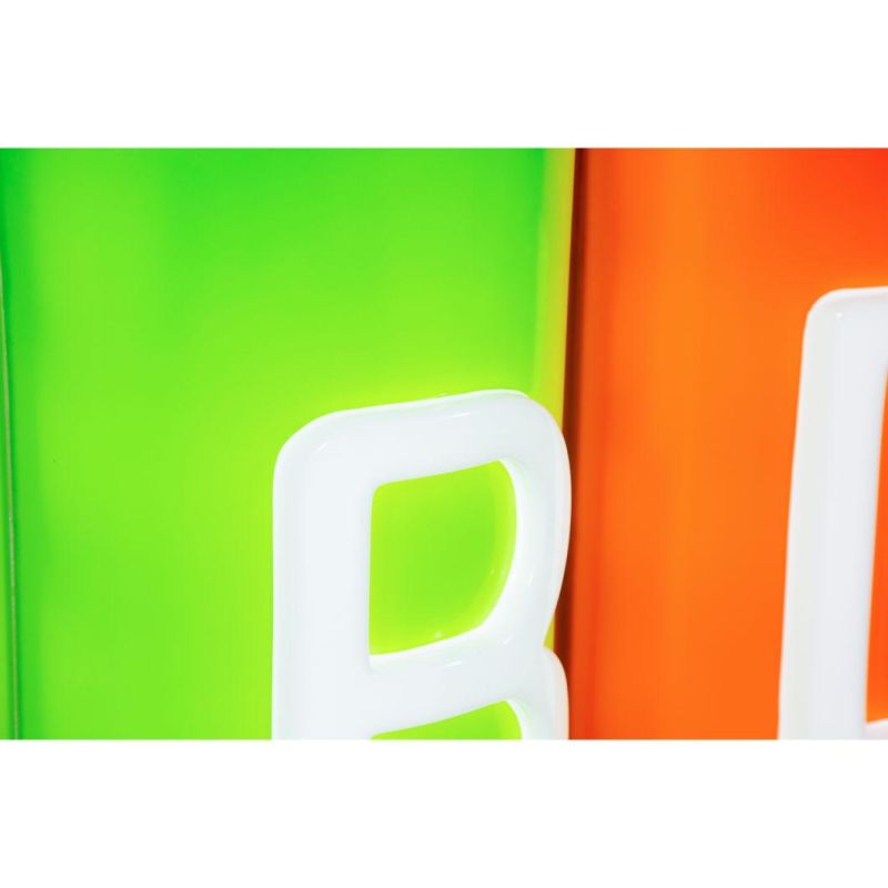 High Quality 3D LED Hollow Back-Lit Letter Lightbox Custom Metal Light Box Sign