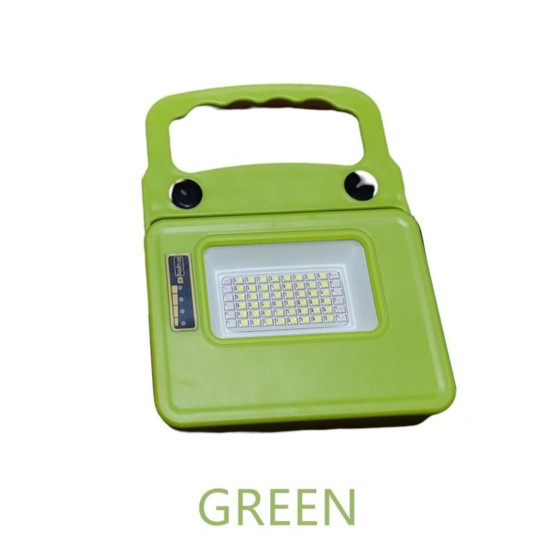 Factory Price 50W Flood Light Solar Multifunctional Portable Work Lamp