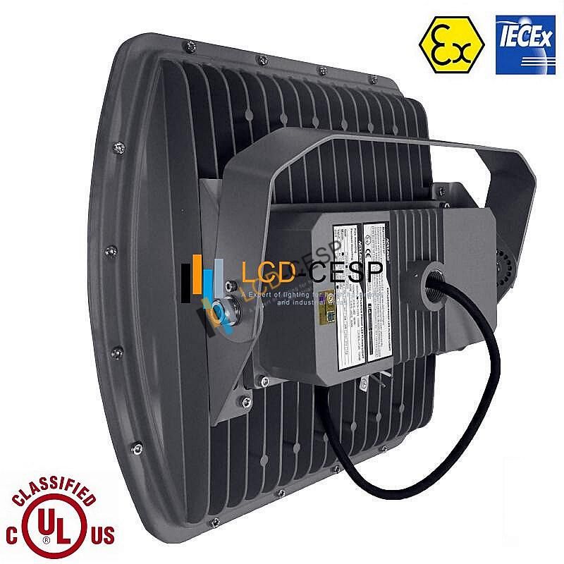 140lm/W Professional Supreme Quality Explosion Proof No Maintenance LED Flood Light for Chemical Industry Lighting 100W Outdoor LED High Bay with Adjustable