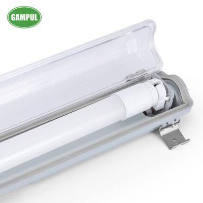 230V 6000K Moisture-Proof Lamp with 1 LED Tube 1.2m Tri-Proof Lights