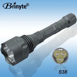 Brinyte Rechargeable 900 Lumens 250m Hunting Flashlight