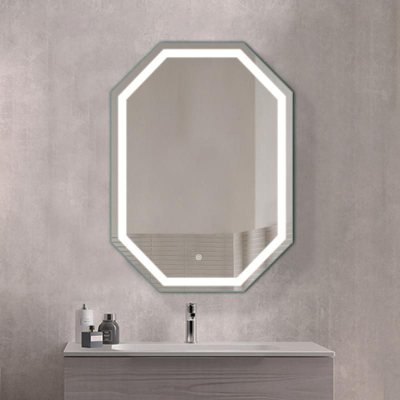 Bathroom Makeup LED Three-Color Touch Mirror Light