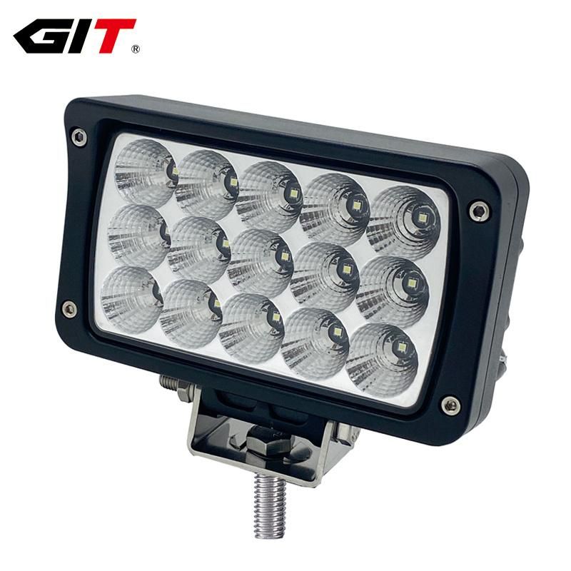 Waterproof 5W 6" LED Auxiliary Working Lamp with Duarable 304 Stainless Steel Brakcet for Truck Tractor Forklift (GT16111)