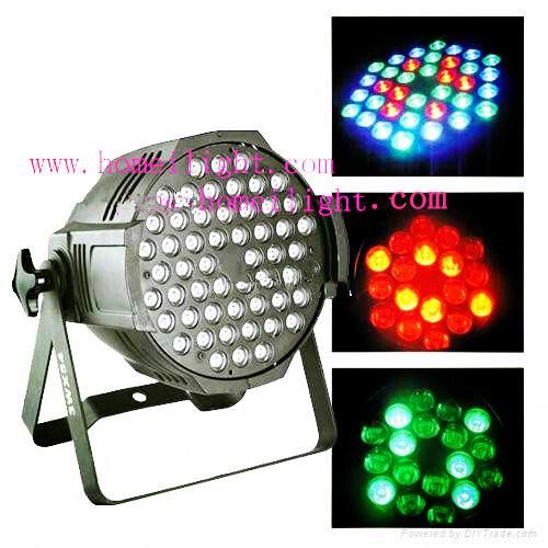 Homei Waterproof PAR Light 54PCS 3W RGBW Mixed PAR Can for Stage Show Wedding Event Party Catwalk Disco Club Bar