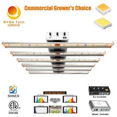 510W Samsung Lm301b Commercial Growers&prime; Choice LED Grow Light Bar System with UV/IR