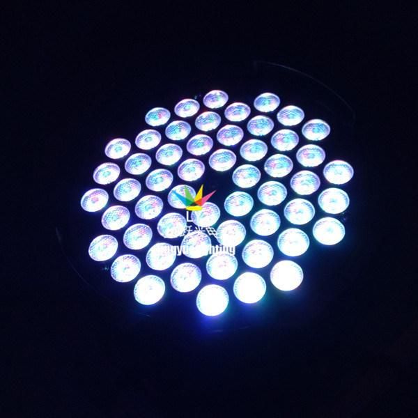 RGB 3in1 Stage DMX 54X3w LED PAR