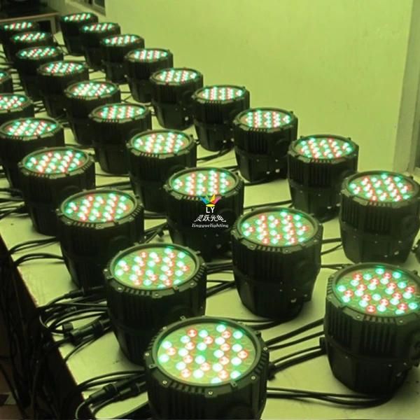 LED PAR 54X3w RGBW Stage Waterproof Outdoor Light