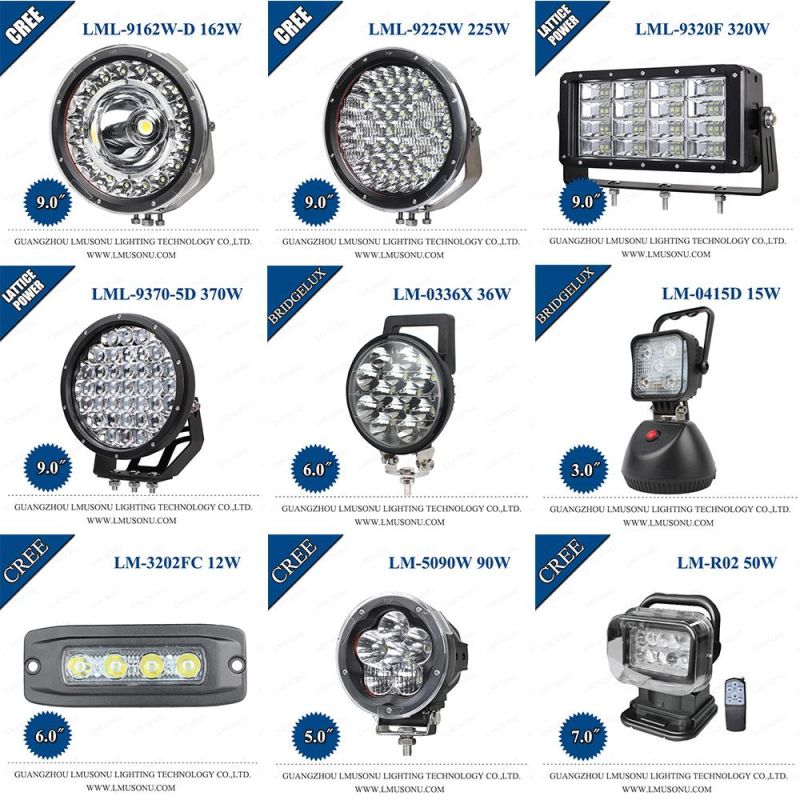 Lmusonu 9130b Best Quality New LED Driving Light LED Laser Light 9.0 Inch 130W 10600lm Spot Beam Dt Connector