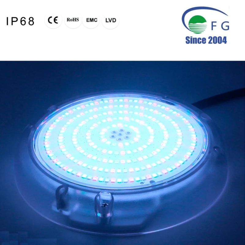 16 Colors Model  Mini 10W 12W 18W Resin Filled AC12V IP68 LED Swimming Pool Light