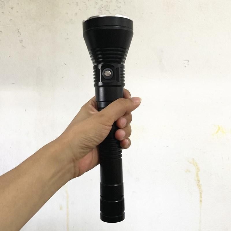 Waterproof Aluminium Casing High Power LED Flashlight for Diving Torch