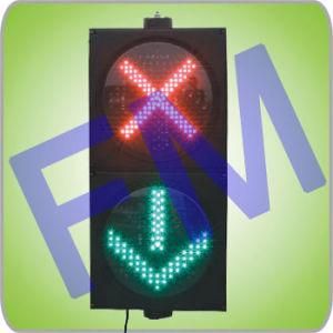 300mm Red Cross&amp; Green Arrow LED Traffic Light (CD300-3-25A)