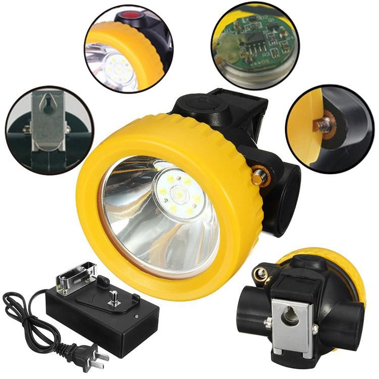 High Power Kj3.5lm LED Mining Safety Cap Lamp