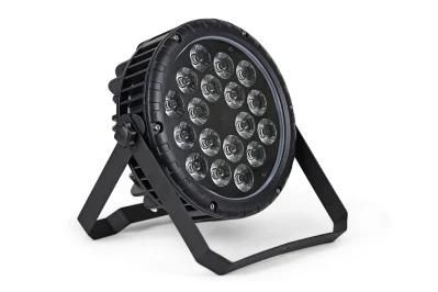 IP65 18PCS 10W LED RGBW Waterproof Stage DJ PAR Can Light