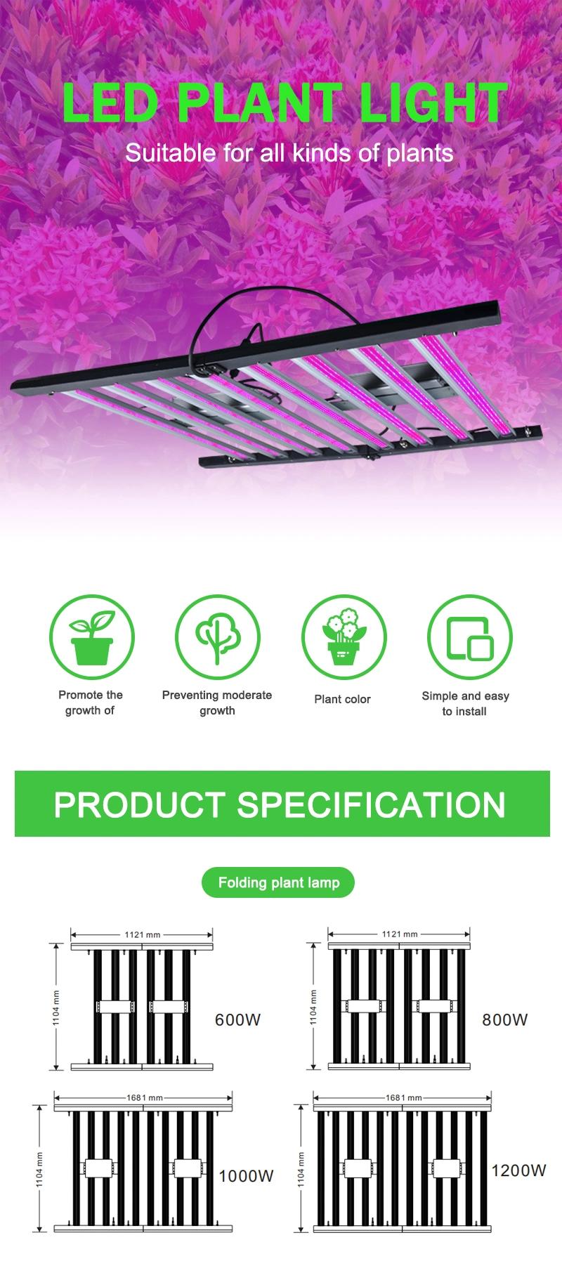 100-277VAC or 200-480VAC 5 Years 1000 Watt LED Grow Light Full Spectrum