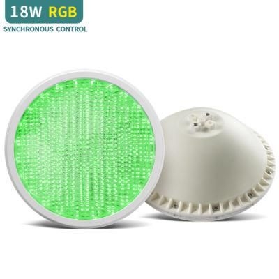 ABS Material 18W 12V IP68 Waterproof Swimming Pool Light PAR56 Light LED Swimming Pool Lamps IP68 Pool Bulb