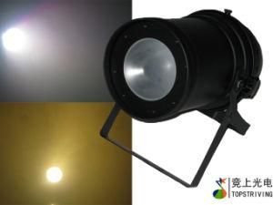 LED Stage Lighting / COB PAR Can with 200W Cold White and Warm White