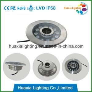 IP68 12V 27W 304/316 Stainless Steel LED Fountain Light, Underwater Light