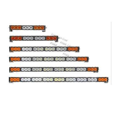 China Factory Waterproof 30W-300W CREE Amber White Offroad LED Light Bar