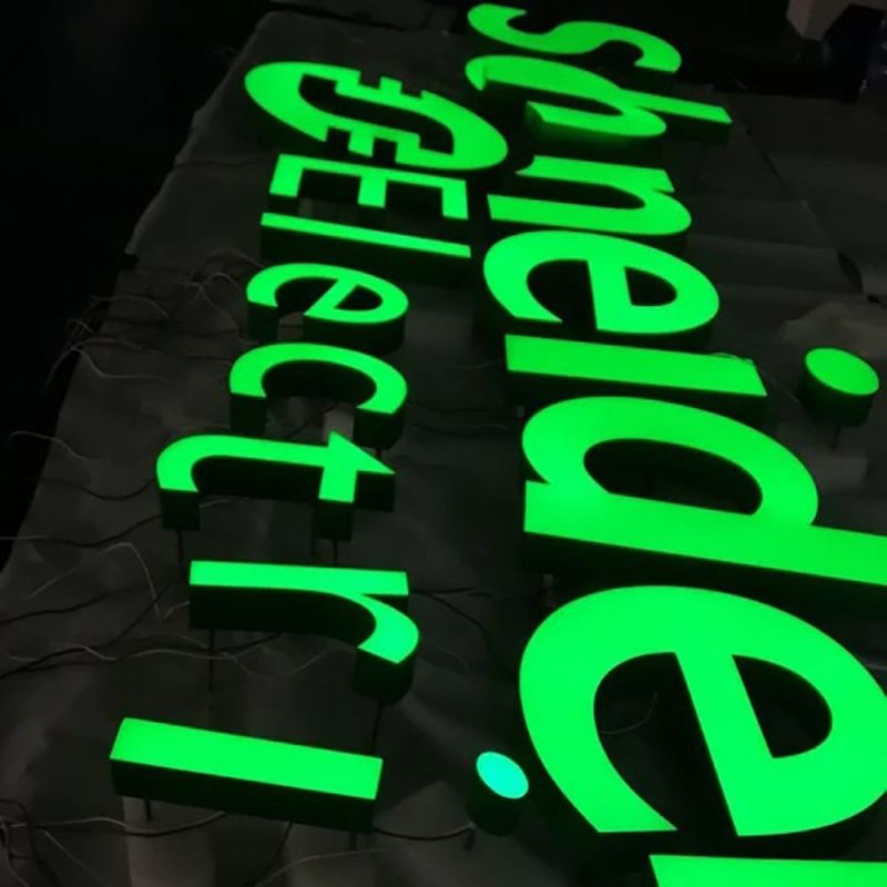 Factory Custom 3D LED Signs Waterproof Front Lit Letter Signage High Quality LED Sign