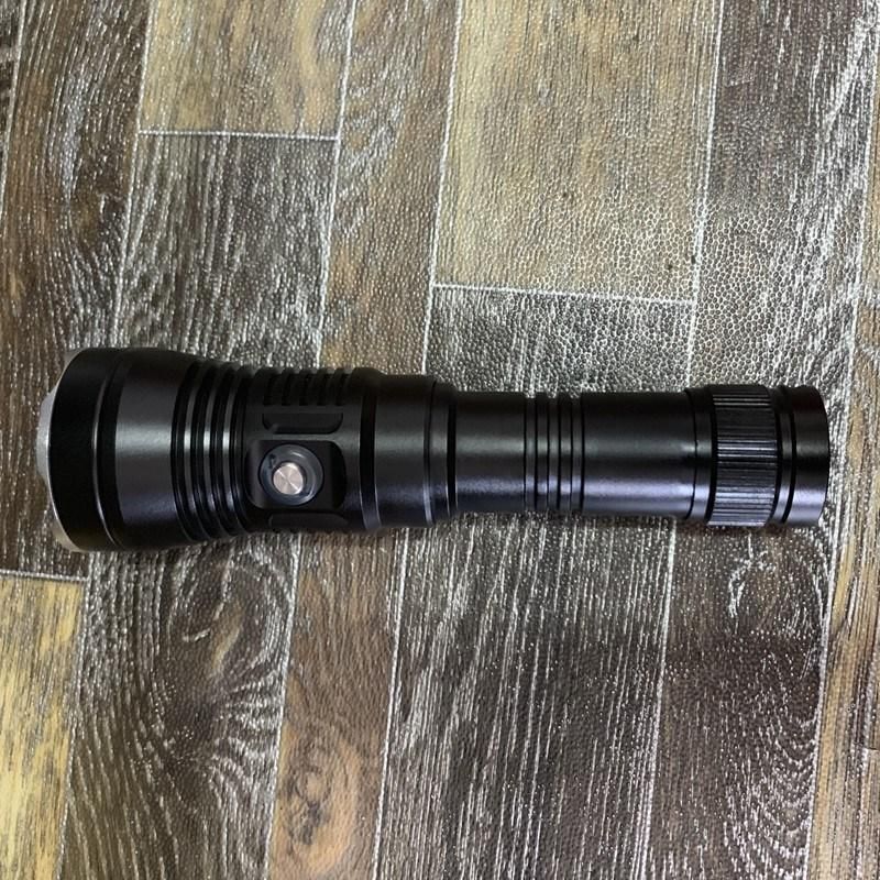 Use 21700 Battery LED P70 Waterproof Torch Lamp Diving Flashlight