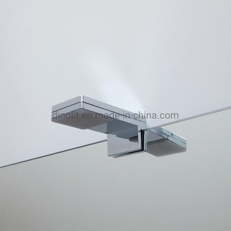 Chrome Plated LED Front Mirror Light for Cabinet Furniture 220V with CE IP44 Waterproof