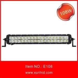 High Lumin Profession Manufacturer 108W CREE LED Light Bar for off Road