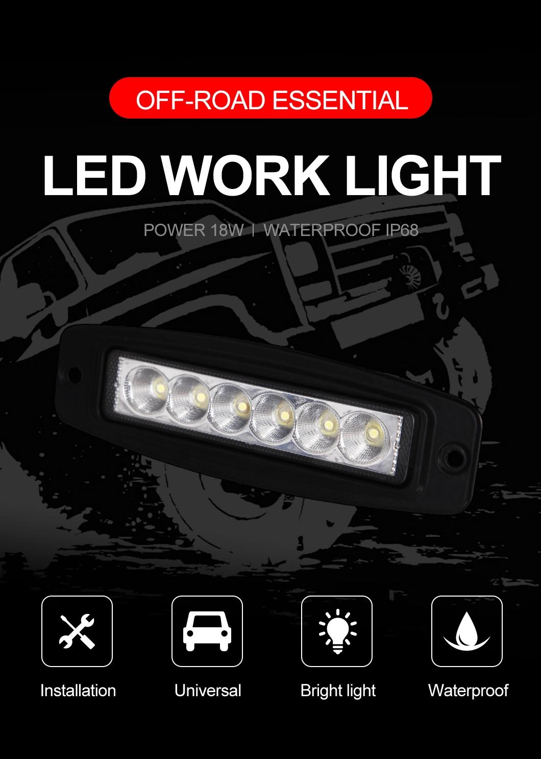 Auto LED Lights Supplier 12V 24V Car External Lamp LED Offroad Driving LED Light Bar