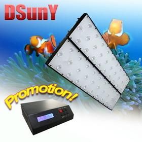 2013 Programmable Aquarium LED Light with Controller, No Fan 56*3 Watt Reef Aquarium LED Light