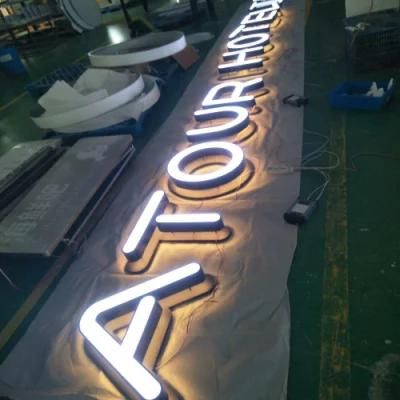 3D Mini Letter Signage Acrylic Luminous Letters Light Logo Wall Mount Office Signboard LED Sign