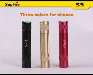 Mini Colorful Rechargeable Self Defense LED Gift Torch S5