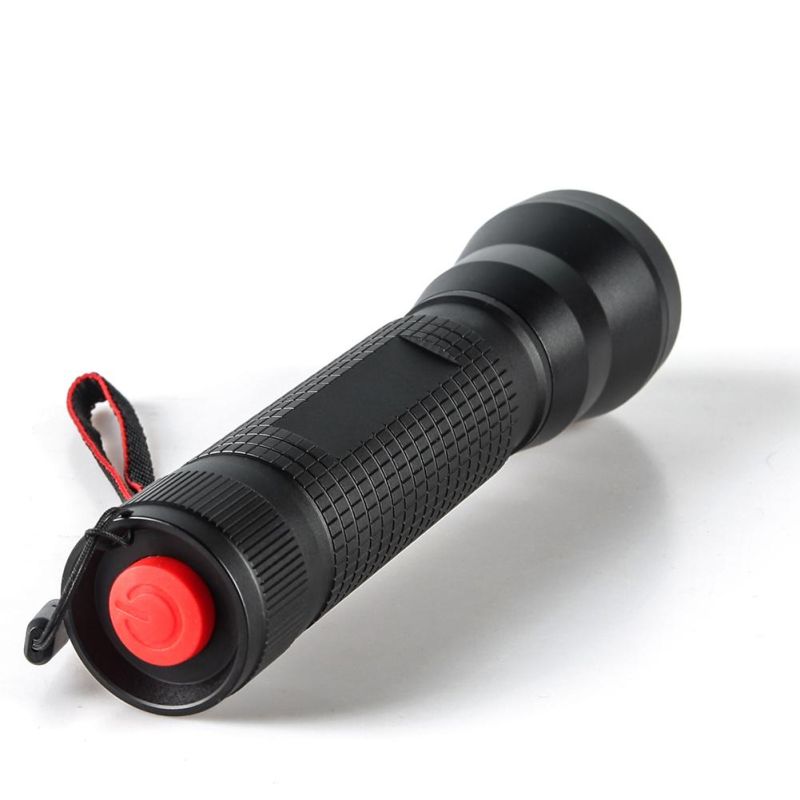 Yichen New Design Zoom LED Flashlight Aluminium Tactical Flashlight