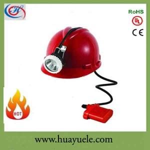 Safety Helmet with 3.5ah Rechargeable Mining Light, Mining Lamp