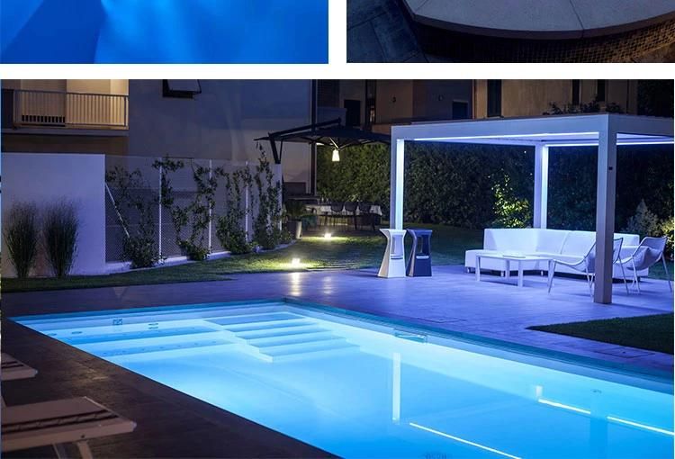 IP68 LED Swimming Light 12V Outdoor Lighting Surface Mounted Submersible Waterproof Slim PAR56 Swimming Pool Light