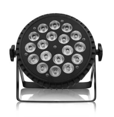 18PCS Waterproof 6in1 LED PAR Light for Stage DJ Disco