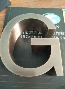 Electroplating Stainless Steel Letter Sign