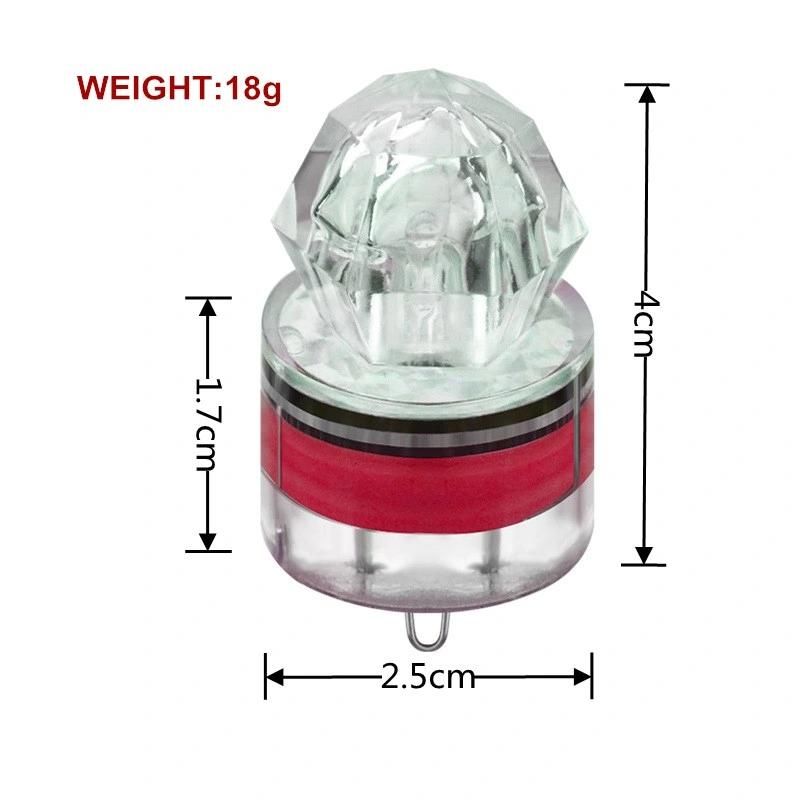 Deep Drop Underwater Diamond Bright LED Fishing Flashing Light