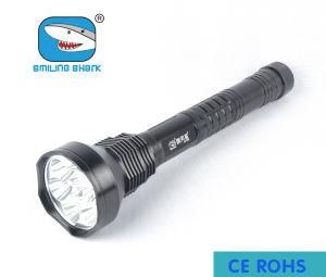 Powerful 9 USA T6 CREE Bulbs LED Flashlight Torch