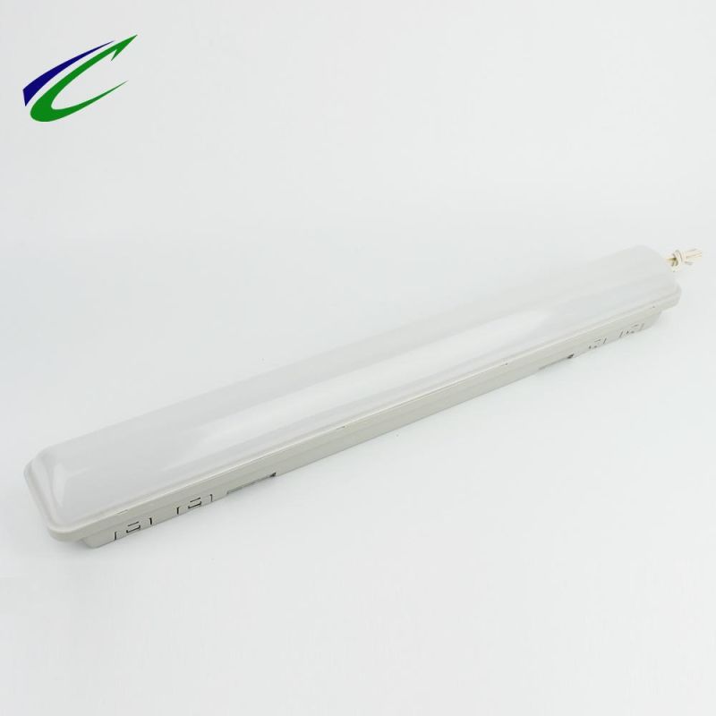 T8 LED Crystal Ceiling Lamp 0.6m 1.2m 1.5m LED Tri-Proof Light Outdoor Wall Light