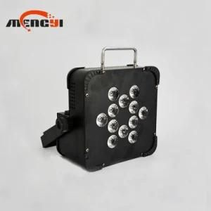 10/15W LED DMX 12PCS Wireless Battery PAR Light for Stage