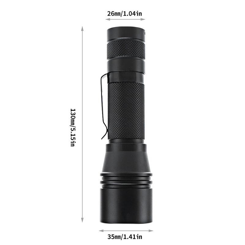 2020 Hot Selling LED Flashlight with 5 Modes for Outdoor Light