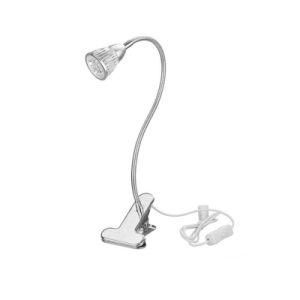 20W 3 Buttons Control Red Blue White Single Head Clip LED Grow Light