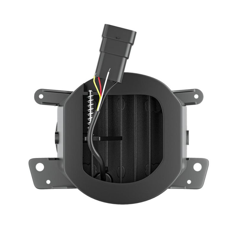 Dxz 4 Inch LED Fog Light for Jeep Wrangler Jk Bumper Lamps Turn Signal off Road Fog Light Replacement Kit Projector Front