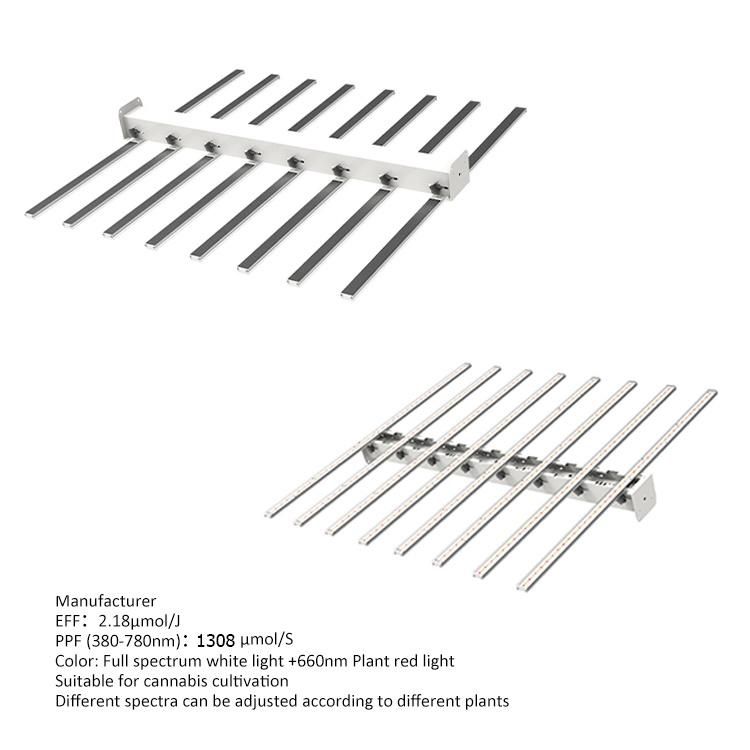 600W 800W Spider Bar Full Spectrum 660nm Indoor Plant LED Grow Light