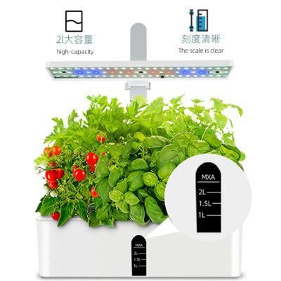 Herb Vegetable Indoor Garden Planter Smart Hydroponics System Kitchen Appliance Plant Pot Garden Set with LED Grow Light